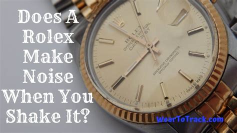 does a rolex make noise|the sound of rolex.